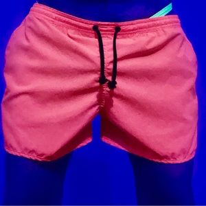 H&M Florescent Orange Swim Trunk